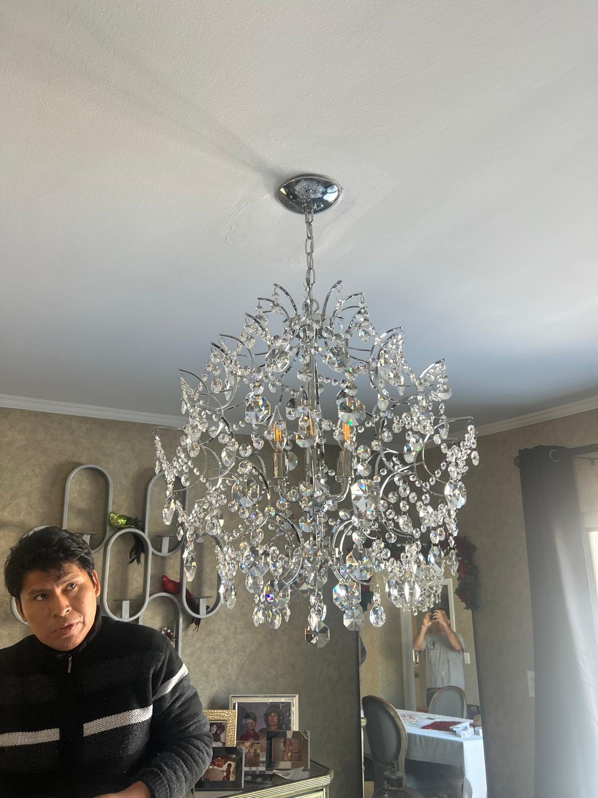 Residential lighting fixture installation